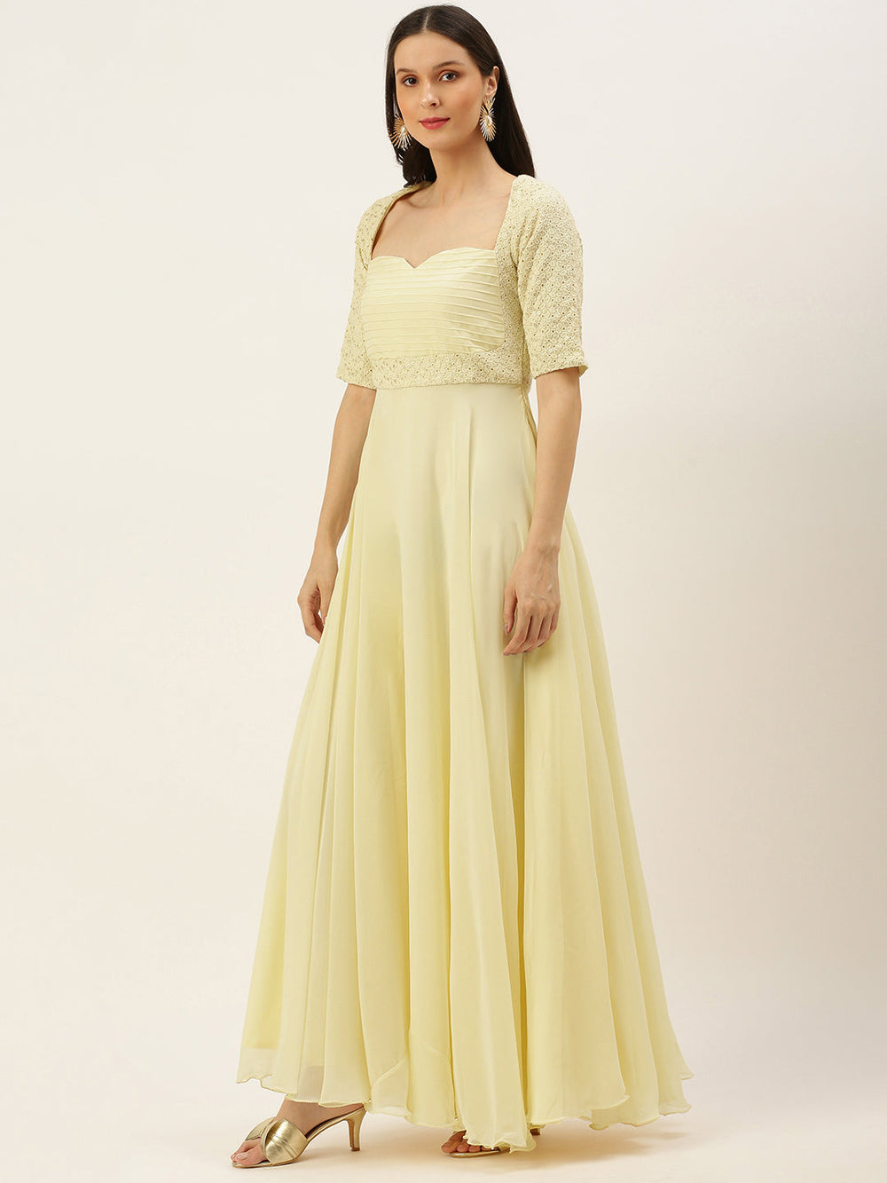 Off-White-Embroidered-&-Sequins-Gown