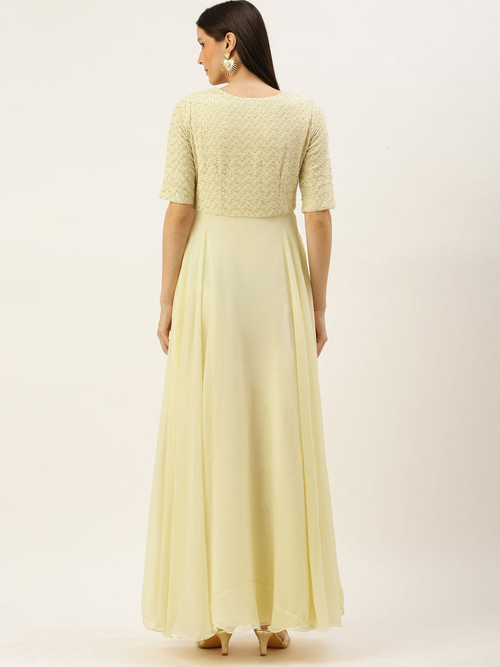Off-White-Embroidered-&-Sequins-Gown