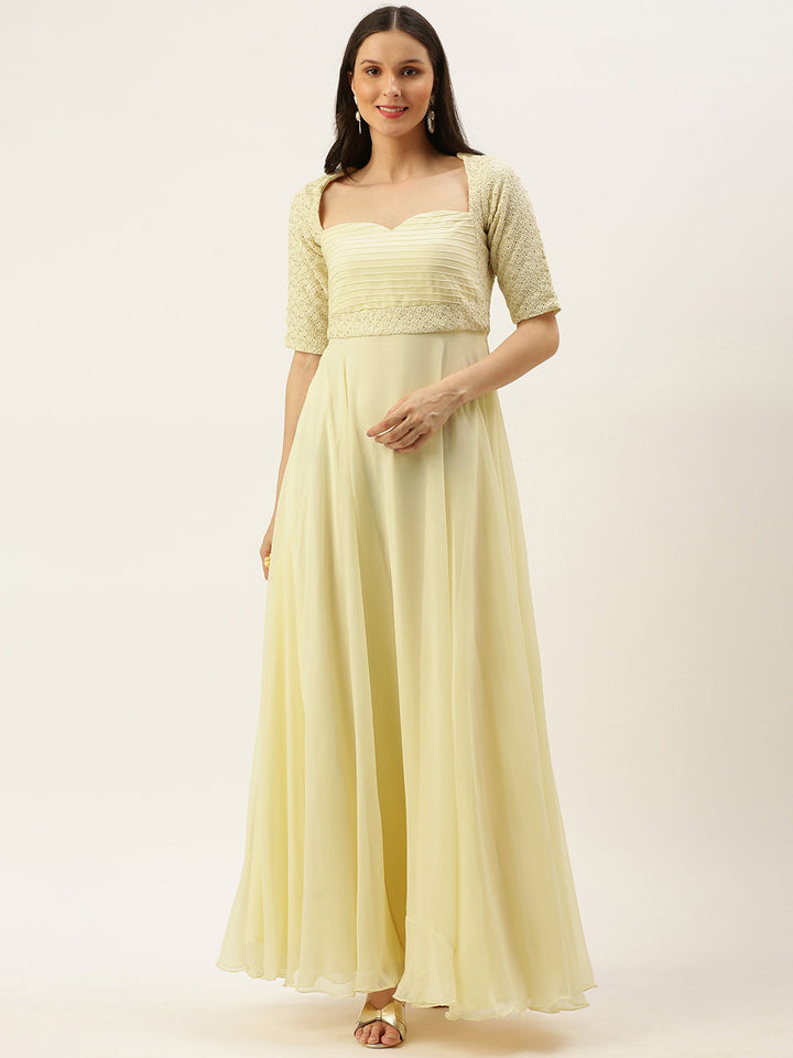 Off-White-Embroidered-&-Sequins-Gown