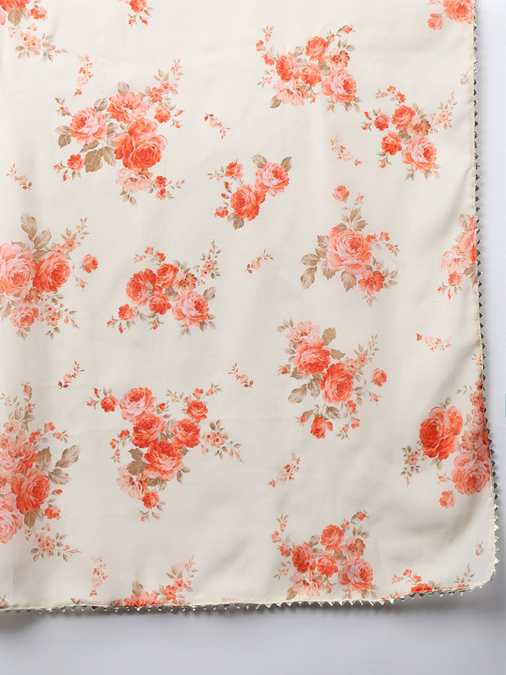 ZERESOUQ-Off-White-Georgette-Floral-Printed-3-Piece-Anarkali-Set