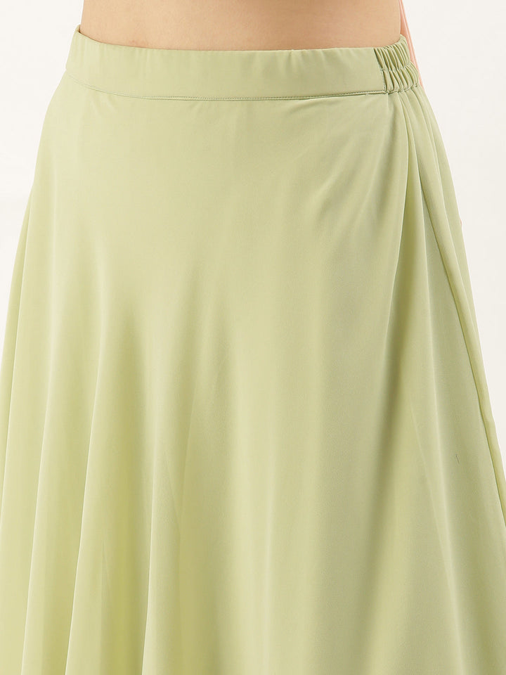 Peach-Georgette-Embroidered-Green-Lehenga-Set