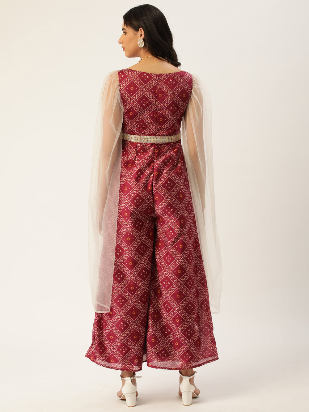 Pink-Art-Silk-Digital-Printed-Jumpsuit