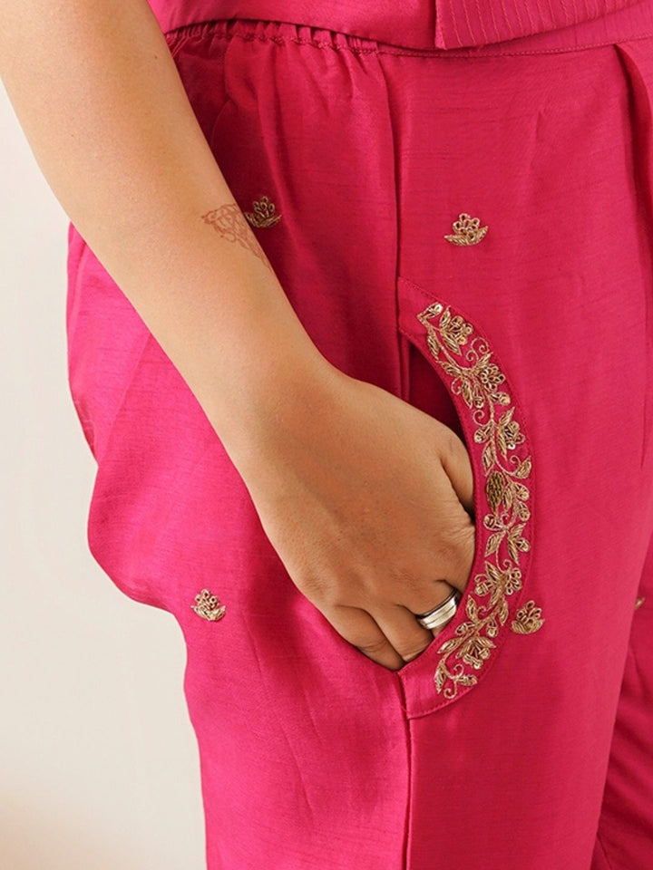 Pink-Silk-Zardozi-Embroidery-Work-Co-ord-Set