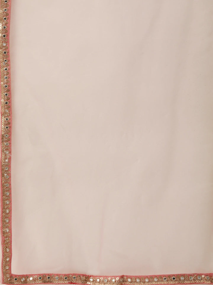 Pink-Silk-&-White-Net-Embroidered-Lehenga-Set