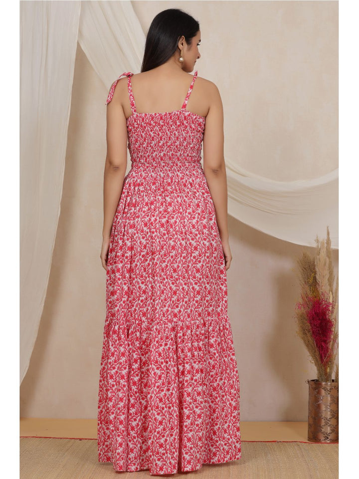 Pink-Smocked-Cotton-Dress