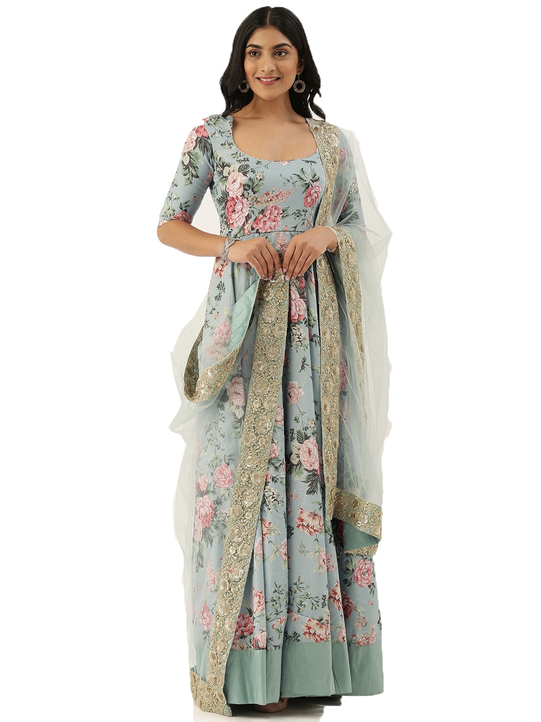 Pista-Green-Floor-Length-Anarkali-Suit