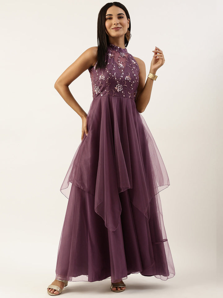 Purple-Net-Sequins-Embroidered-Gown