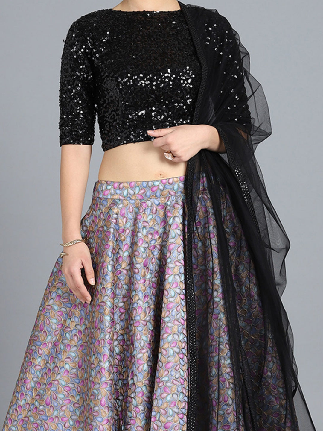 Ready-To-Wear-Embroidered-Lehenga-Set