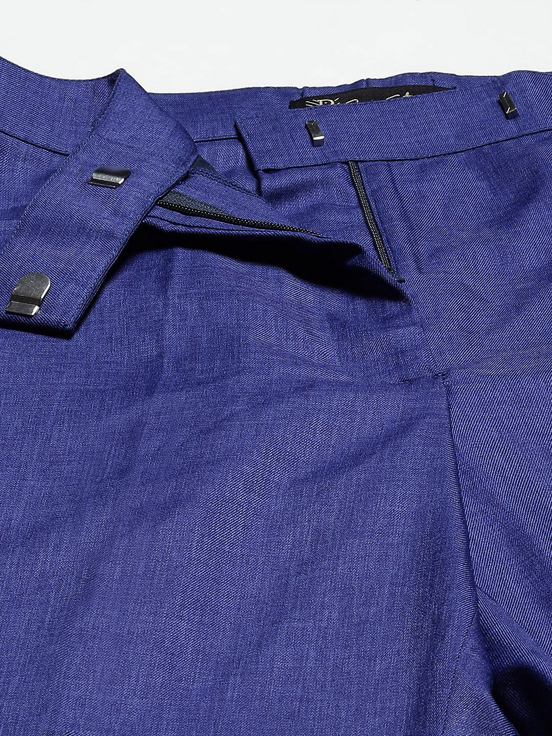 Royal Blue Poly Viscose Pant Suit