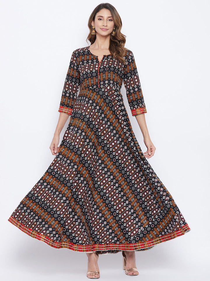 Multicolour-Ethnic-Motif-Print-Anarkali-Kurta