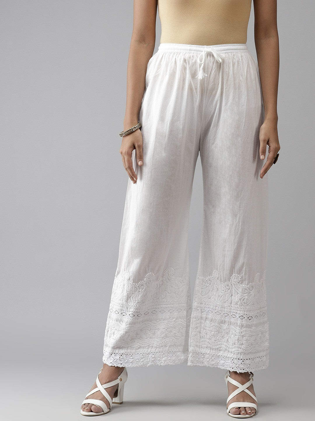 Straight-Fit-Palazzos-In-White