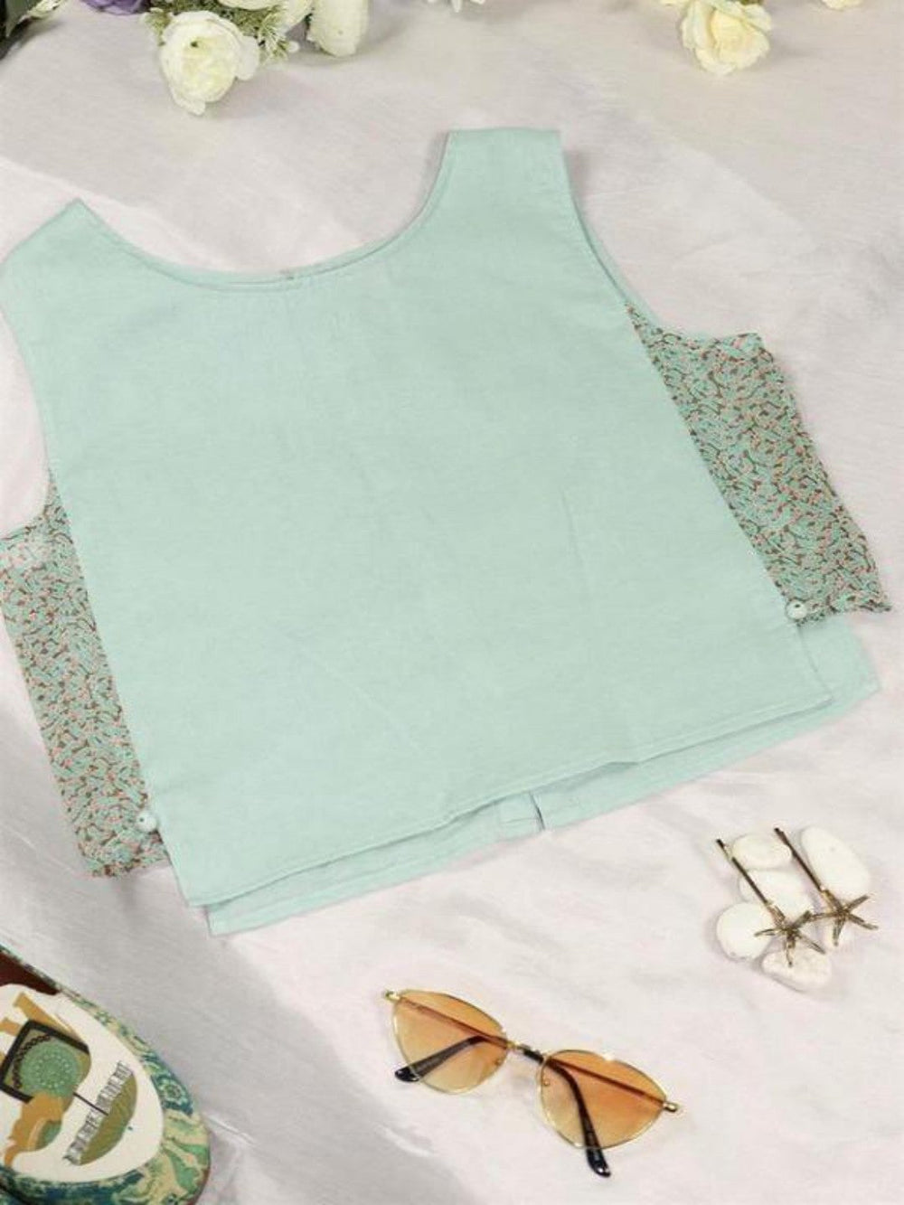 Summer-Side-Panel-Top-In-Green