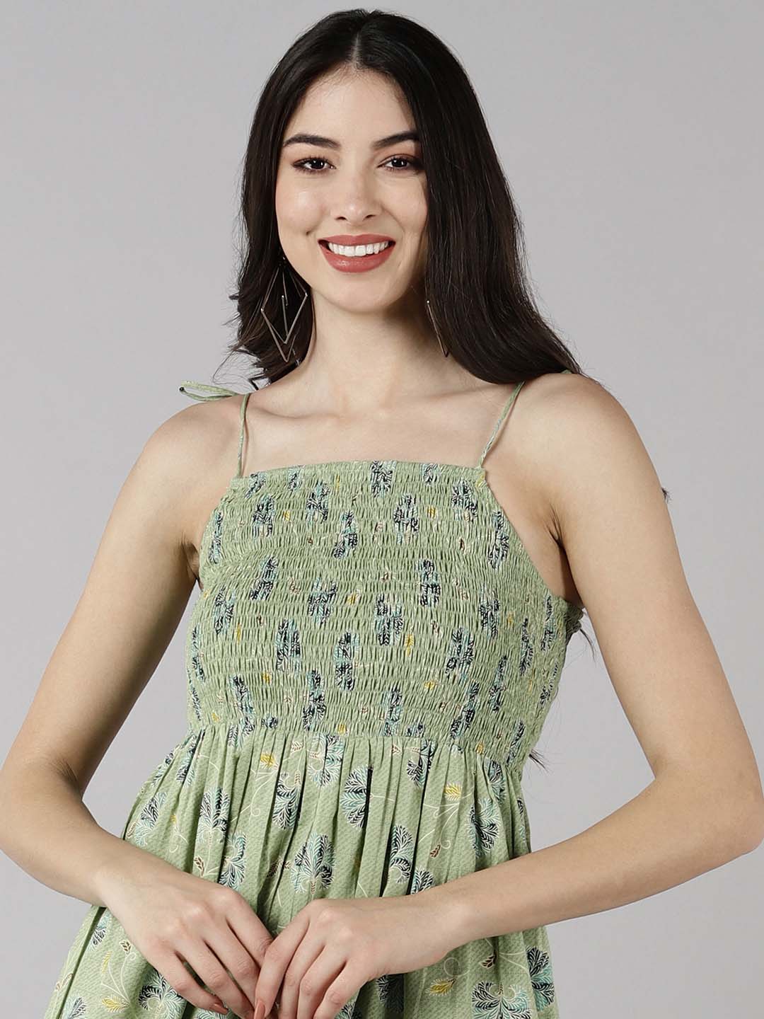 ZERESOUQ-Pale-Leaf-Green-Cotton-Floral-Printed-Strappy-Maxi-Dress