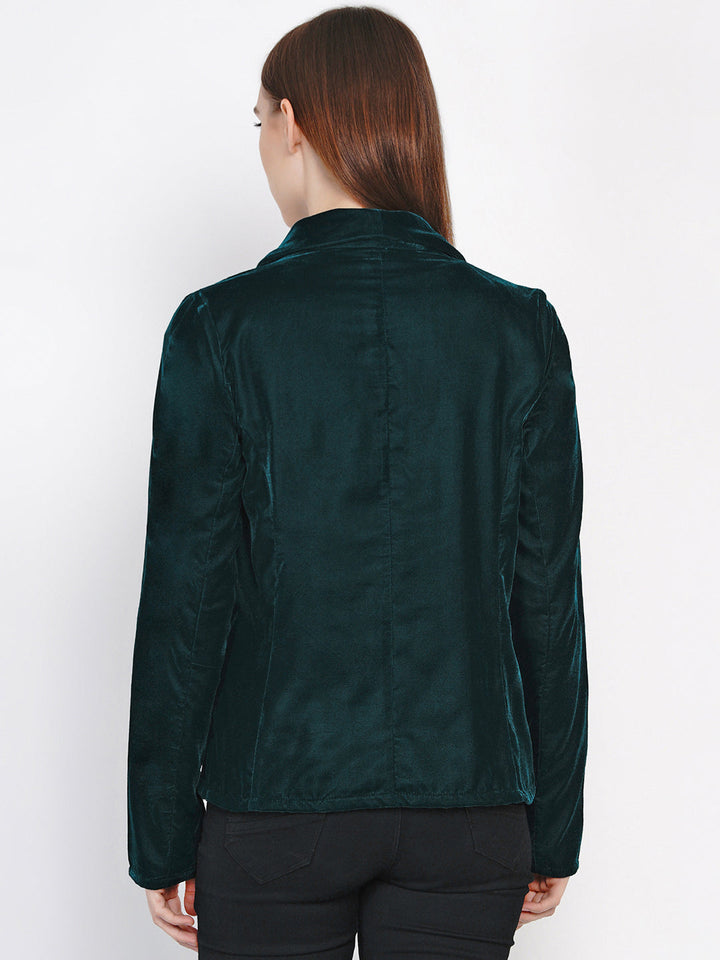 Velvet Green Coat