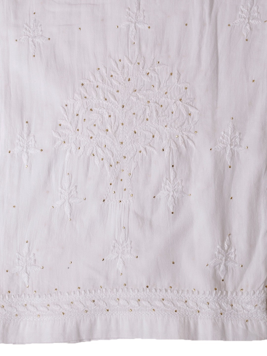 White-Chikankari-Kurta-Set-With-Muqaish-Work