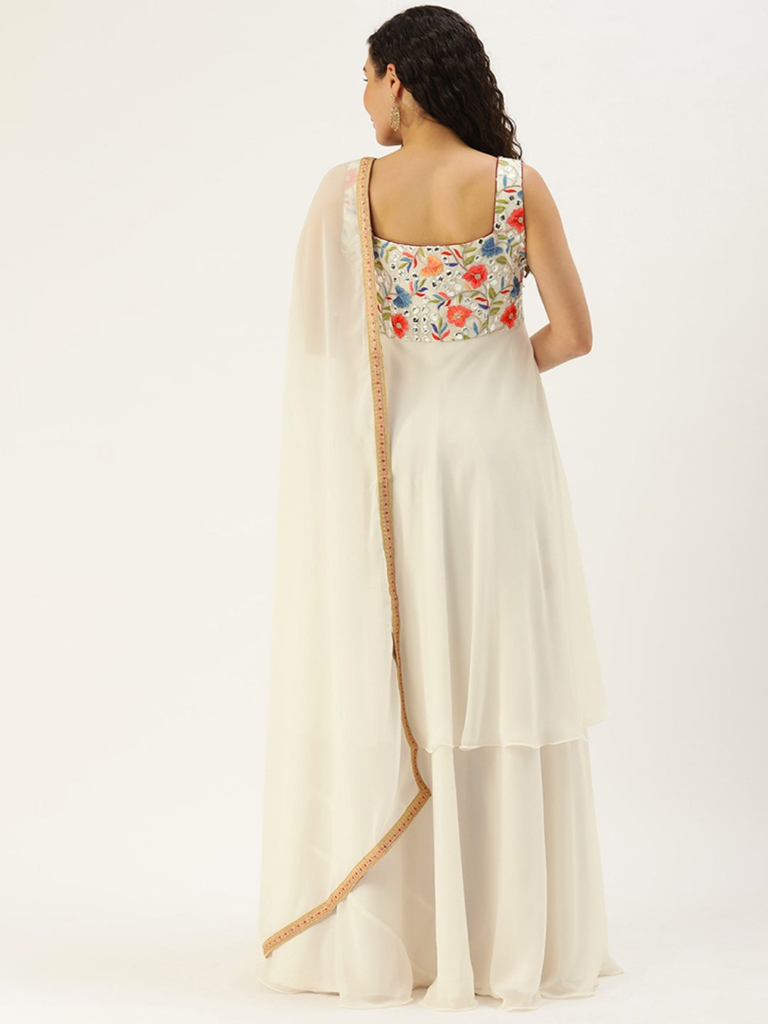 White-Layered-Anarkali-Straight-Pant-Suit