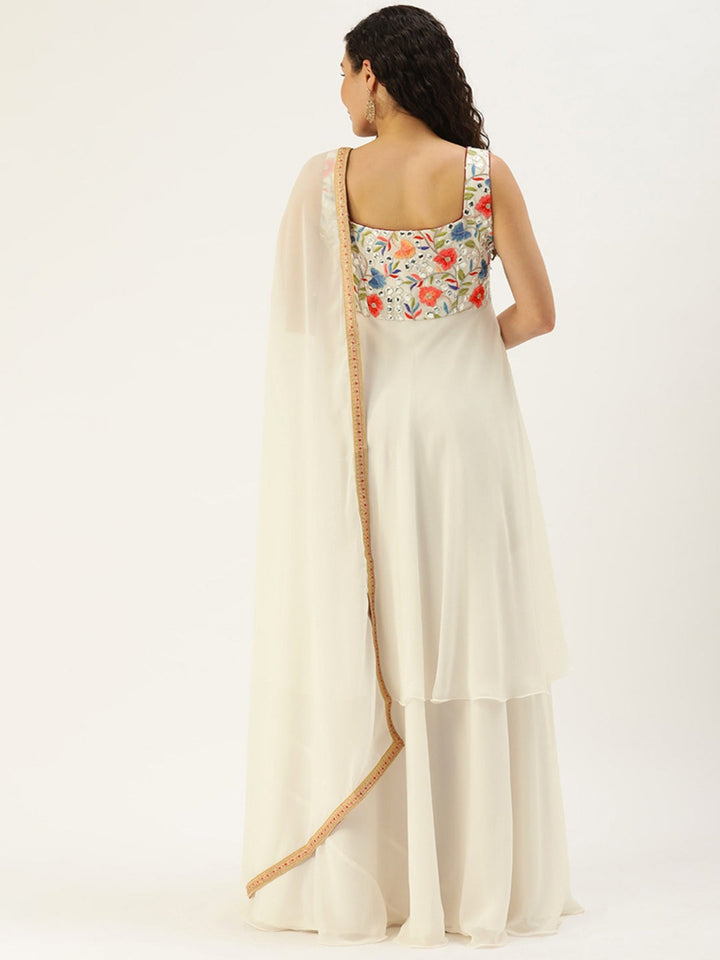 White-Layered-Anarkali-Straight-Pant-Suit