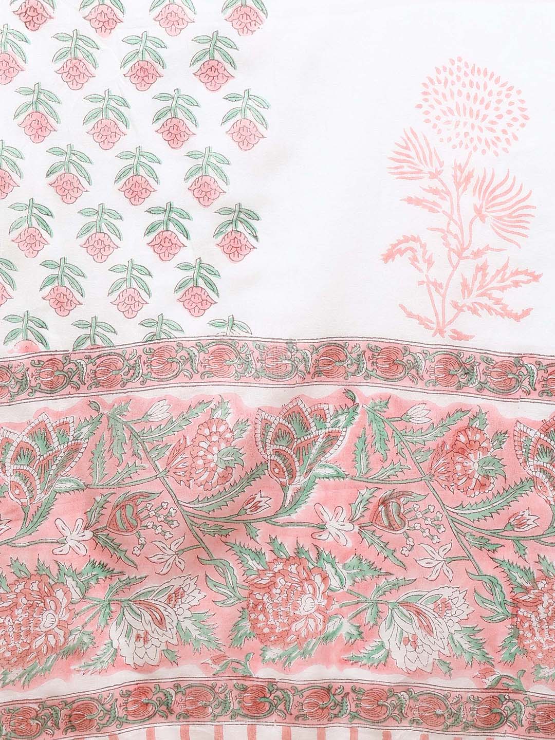 ZERESOUQ-White-Pure-Cotton-Ethnic-Motifs-Printed-Flared-Kurta-Trouser-With-Dupatta