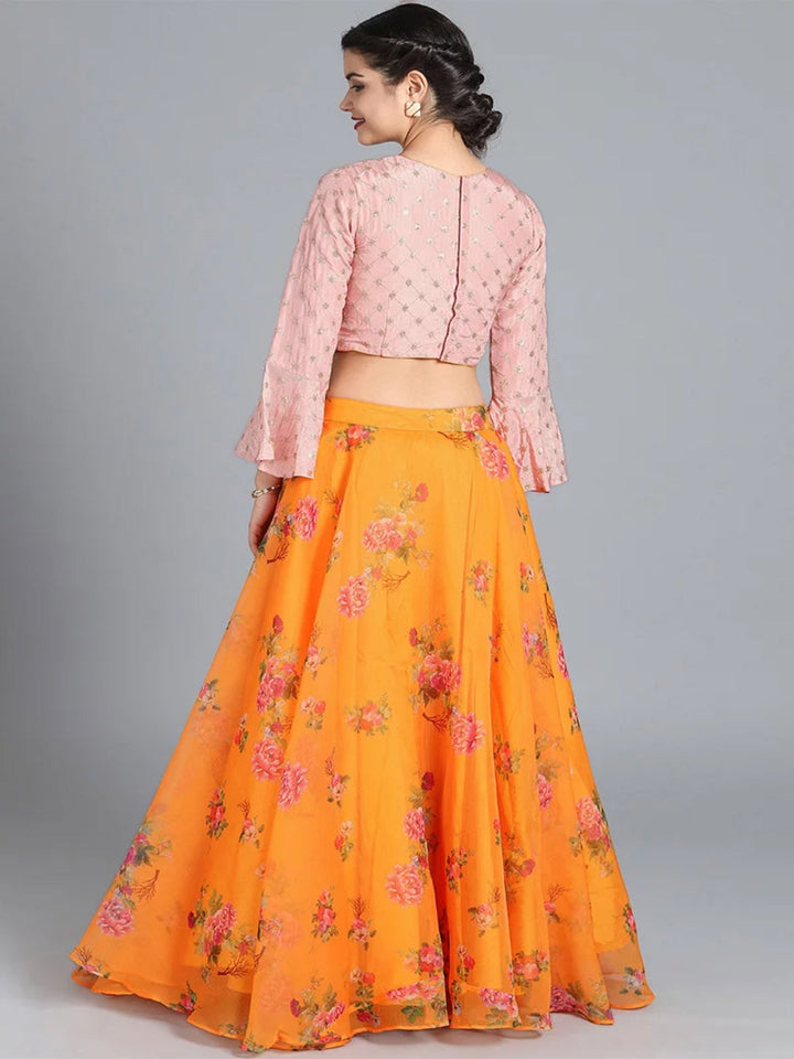 Yellow-Embroidered-Skirt-Set