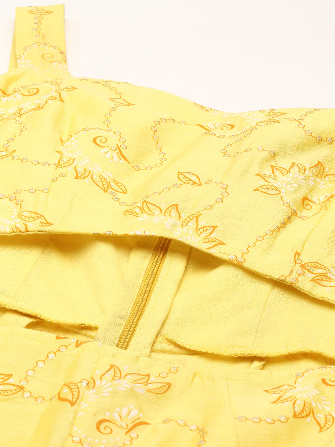 Yellow-Foil-Printed-Jumpsuit