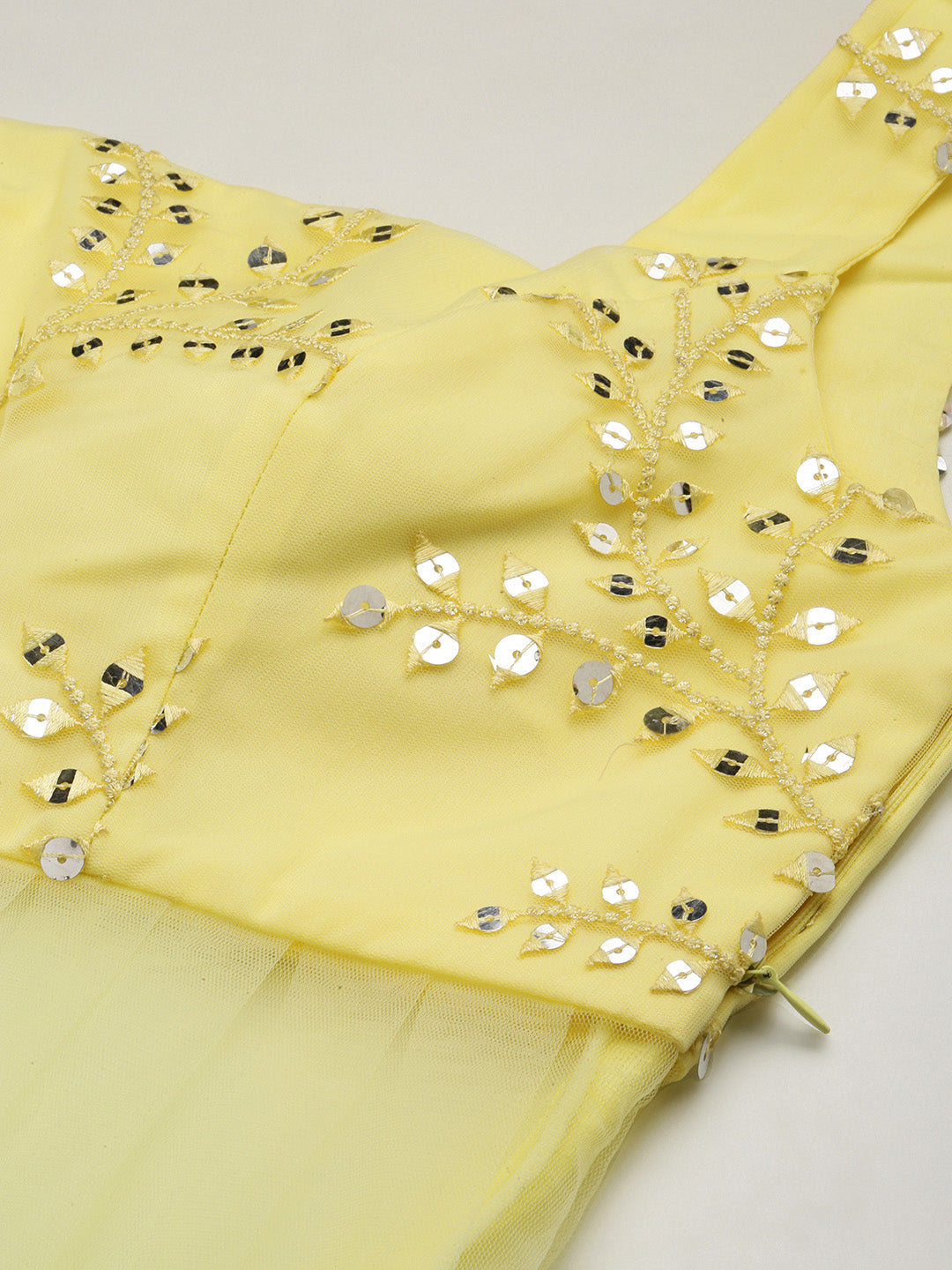 Yellow-Net-Embroidered-Long-Choli-Lehenga-Set