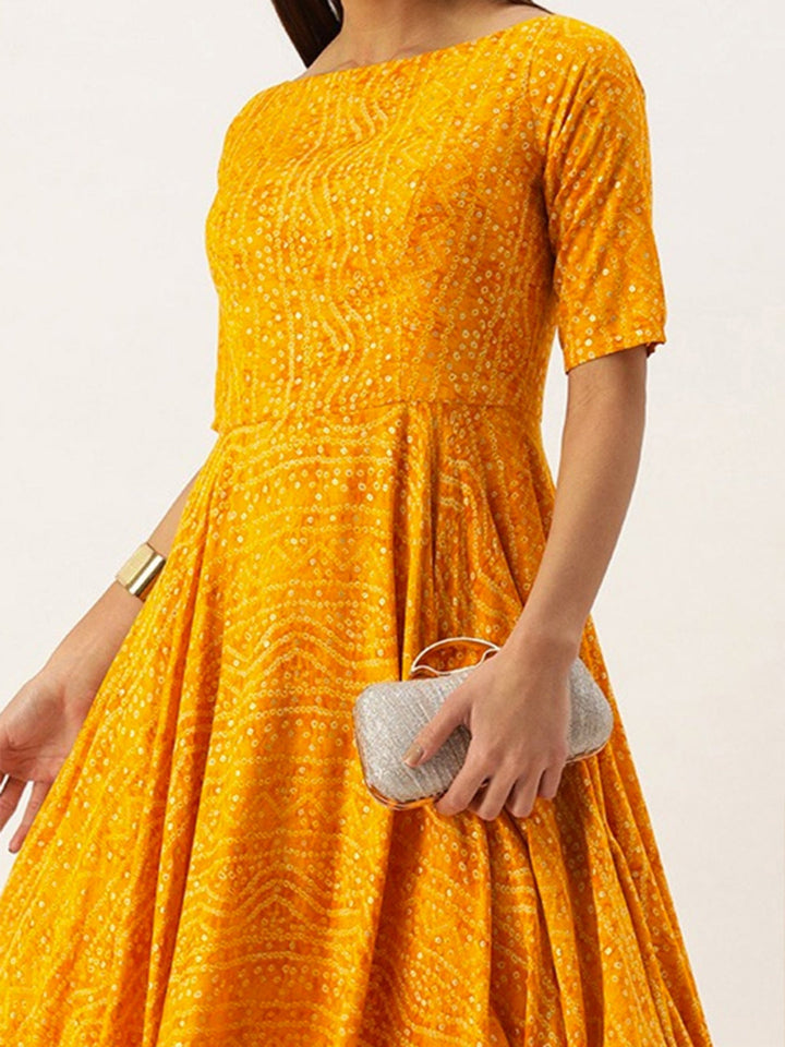 Yellow-Print-Viscose-Handkerchief-Style-Dress