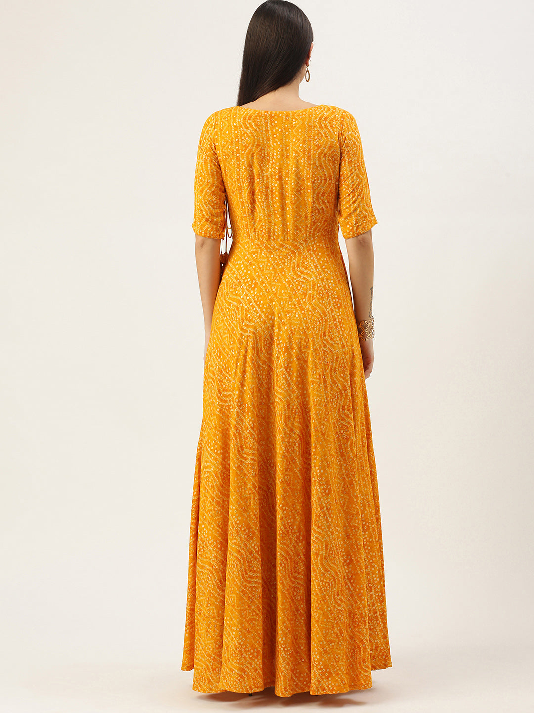 Yellow-Printed-Angarkha-Gown