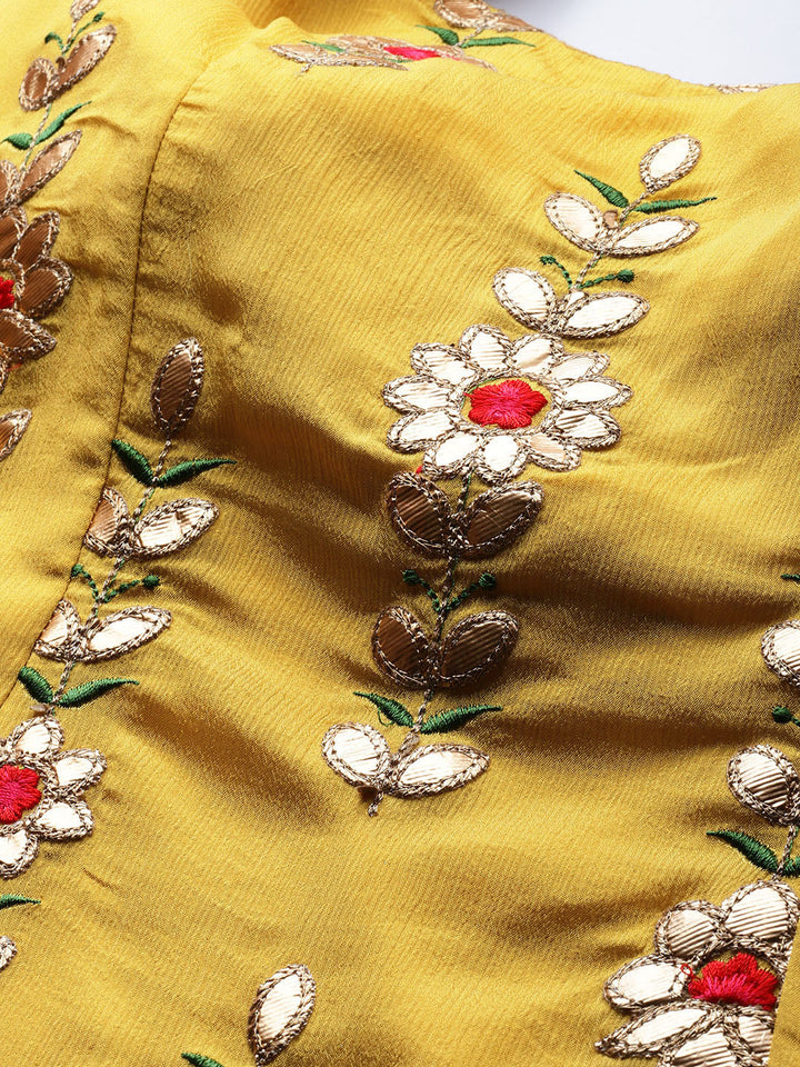 Yellow-&-Green-Embroidered-Gharara-Suit