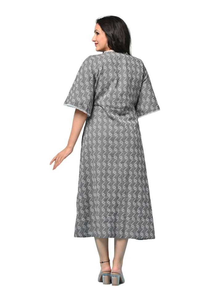 Zere-Porpoise-Grey-Dress