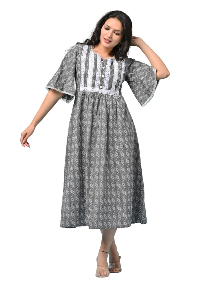 Zere-Porpoise-Grey-Dress