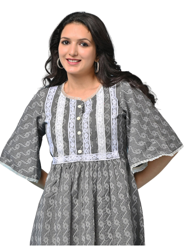 Zere-Porpoise-Grey-Dress