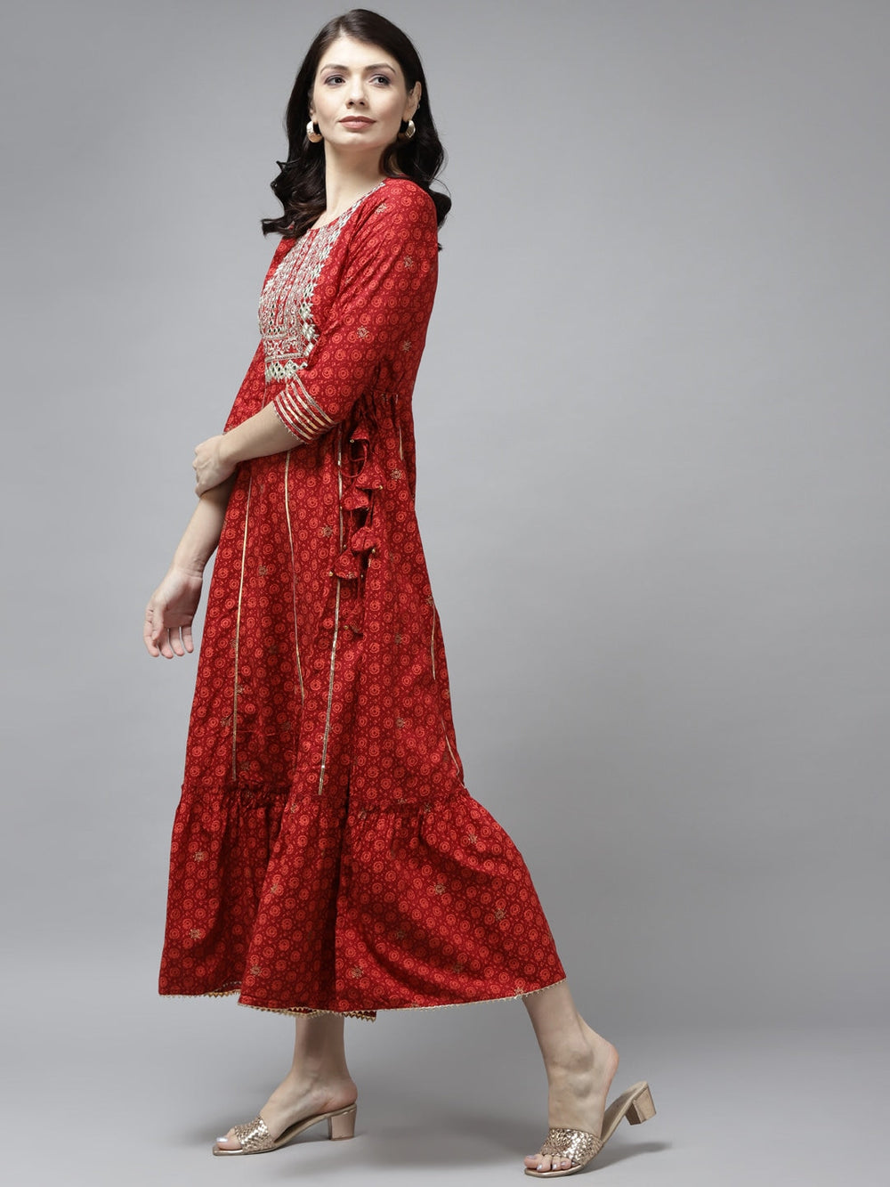 Red-Embroidered-Midi-Dress-5808DRSRD
