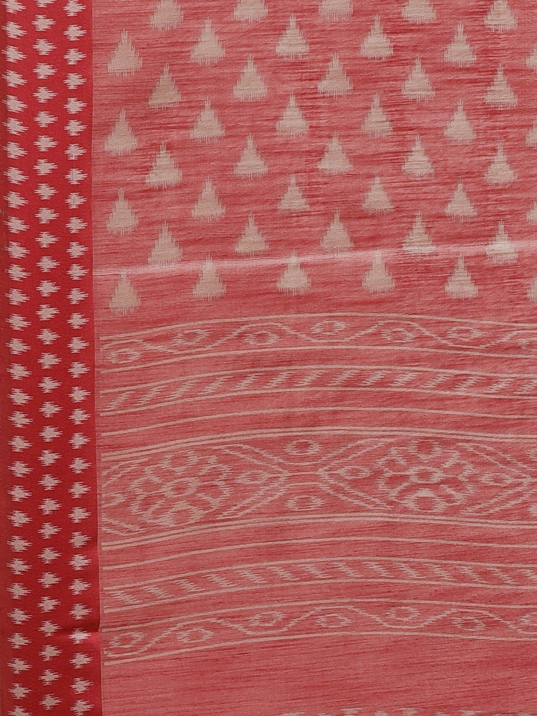 ZERESOUQ-Brown-Cotton-Silk-Printed-Classy-Saree