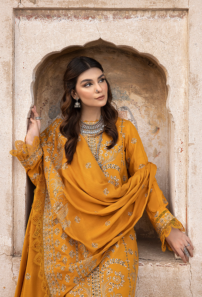 Vasal-Yellow-Embroidered-Unstitched-Pakistani-Suit
