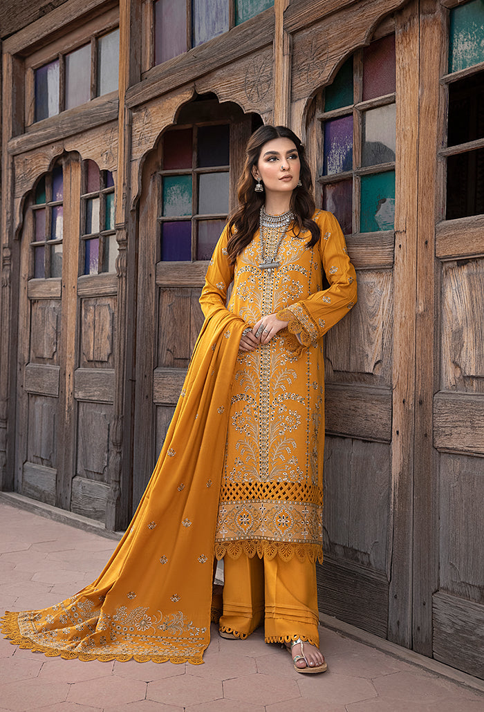 Vasal-Yellow-Embroidered-Unstitched-Pakistani-Suit