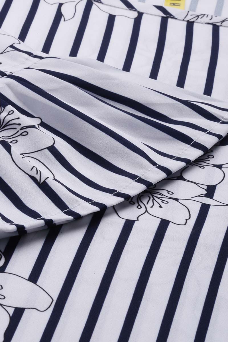 ZERESOUQ-White-&-Black-Crepe-Striped-&-Floral-Printed-Top